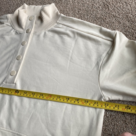 NWT Large Womens Quarter Zip Sweatshirt - Picture 7 of 8